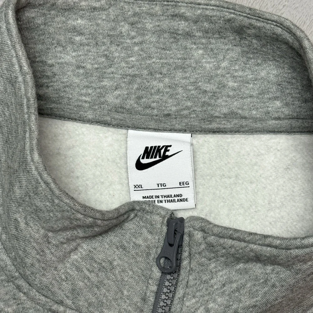 Tennessee Volunteers Nike 1/4 Zip Pullover Men's 2XL Gray